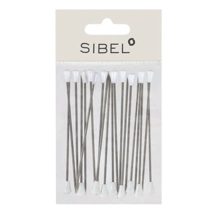 Sibel Set Of 20 Metal Pins 70mm