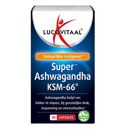 Lucovitaal Ashwagandha Ksm-66 Super - Premium Herbal Supplement