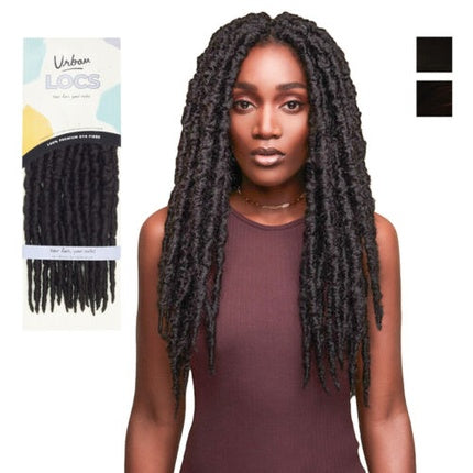 Feme Urban Twist Rebel Kink Jumbo Locs Pre-Looped Crochet Braids 19" 48cm