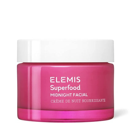 Elemis Superfood Midnight Facial, Prebiotic Over Night Cream to Nourish 50ml
