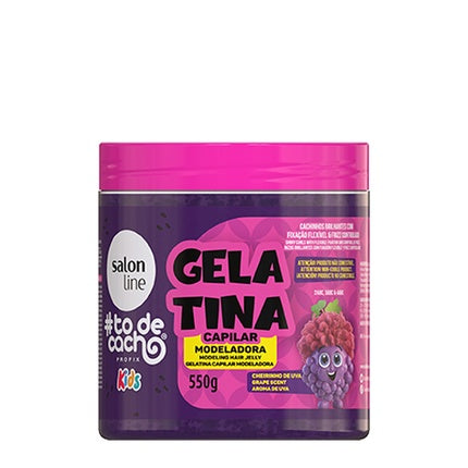 Salon Line Todecacho Kids Modeling Gelatin Grape 550g