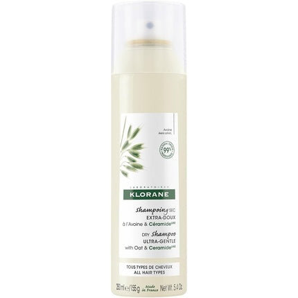 Klorane Dry Shampoo with Oat & Ceramide Spray 250ml