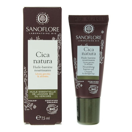 Sanoflore Nourishing Organic Cica Natura Lip Oil 75ml For Women