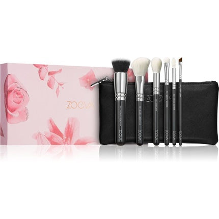 ZOEVA The Essential Brush Set - 6-piece Makeup Brushes with Case