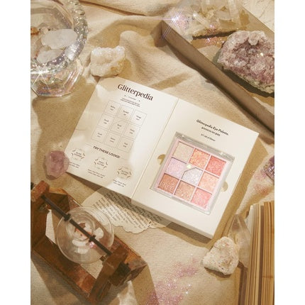 UNLEASHIA Glitterpedia Eye Shadow Palette Point Makeup Vegan Korean Cosmetics Matte Glitter Shimmer Pearl Daily Party Sparkling No.1 All of Glitter