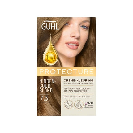 Guhl Protecture Protective Cream Coloring 73 Medium Golden Blonde