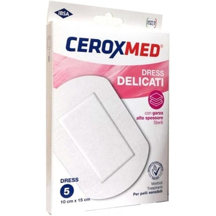 Ceroxmed Dress - Delicate Plasters 10 x 15cm - Pack of 5