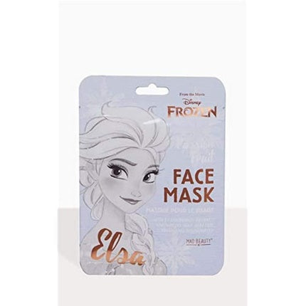 MAD Beauty Disney Frozen Elsa Face Mask - Moisturizing and Refreshing Sheet Mask for Nourished Skin and a Beautiful Complexion