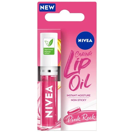Nivea Caring Lip Oil Pink Rock - 5.5ml