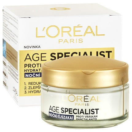 L'Oral Paris Night Wrinkle Cream Specialist Age 35 50 Ml