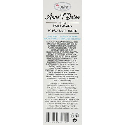 theBalm Cosmetics Anne T. Dote Tinted Moisturizer #14 Light 30ml