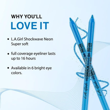 L.A. GIRL Shockwave Neon Eyeliner Electric