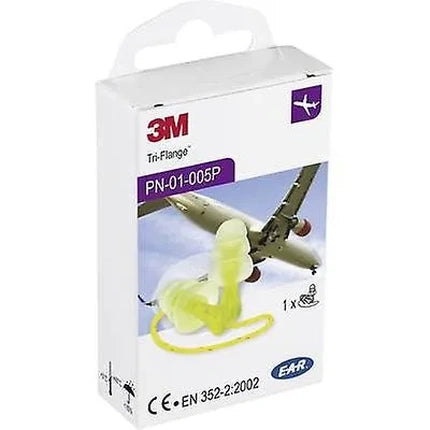 3m Tri-Flange Protective Ear Plugs - 29 Db Reusable - 1 Pair