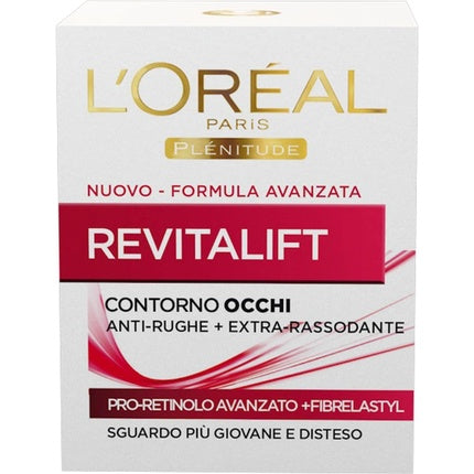 L'Oreal Plenitude RevitaLift Anti-Wrinkle + Firming Eye Cream 15ml