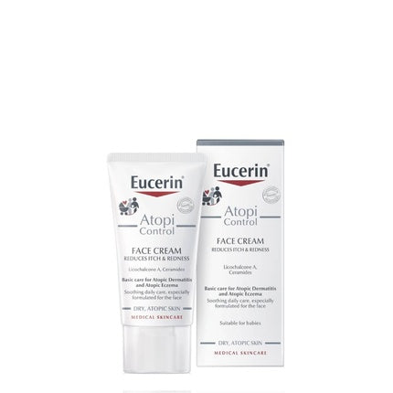 Eucerin Atopicontrol Face Cream For Dry Irritable Skin 50ml