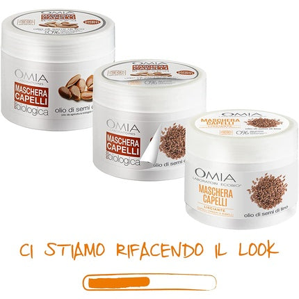 OMIA Organic Linseed Oil Hair Mask 250ml