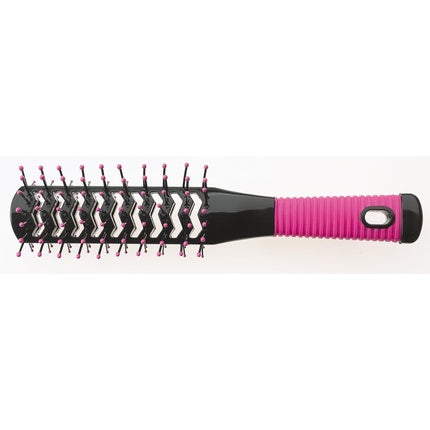 Sibel Double Sided Tunnel Hairbrush - Pink