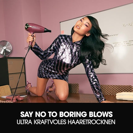 ghd Helios Hair Dryer Professional Hair Dryer with Brushless Motor and Ion Technology Bordeaux