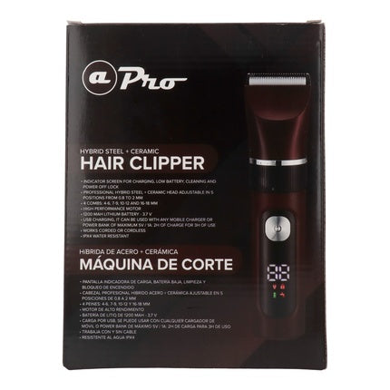 Albi Pro Hybrid Steel Ceramic Clipper Cutting Machine Gray 2873g