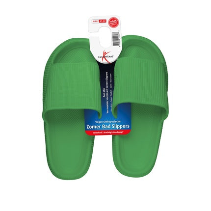Lucovitaal Orthopedic Bath Slipper Size 41-42 Green