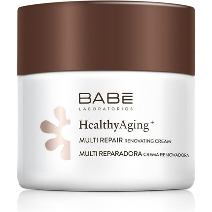 Laboratorios Babé Multi HealthyAging+ Renewing Moisturizing Night Face Cream 50ml