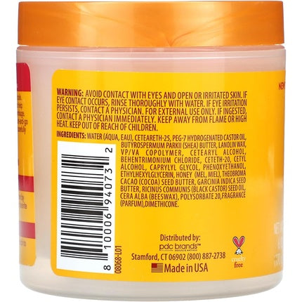 Cantu Jamaican Black Castor Oil Curl Stretch Paste with Honey 6 oz