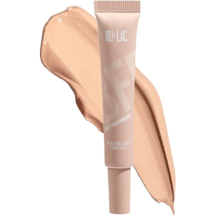 Mulac Cosmetics BFF BLAKE 4R Hydrating Liquid Corrector Medium Light Salmon with Rosy Undertone Vegan 10ml