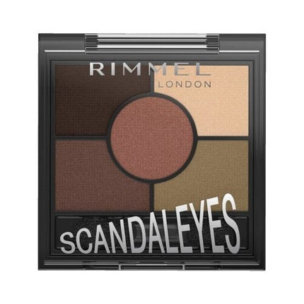 Rimmel Eye Shadow Palette Scandaleyes 02 Briton Brown