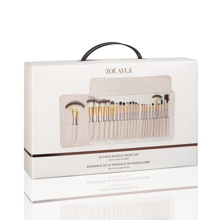 Zoe Ayla 24 Pcs Brush Set - Beige