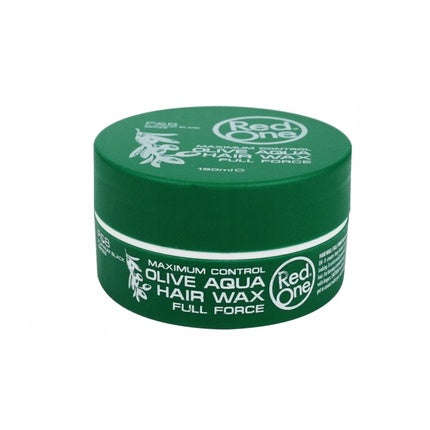 Red One Aqua Hair Gel Wax Full Force Olive - 150ml