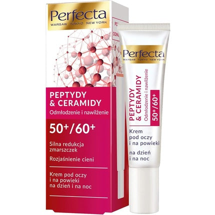 Perfecta Peptides and Ceramides Eye and Eyelid Cream for Day and Night 50+/60+