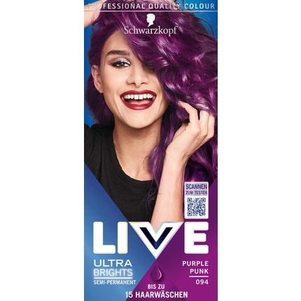 Schwarzkopf Ultra Brights Hair Color 094 Purple Punk