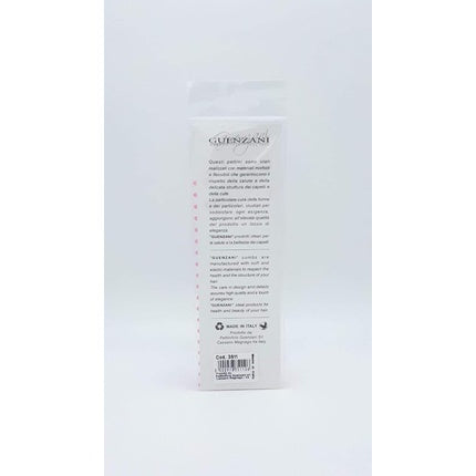 Guenzani Professional Hair Comb Pink Made in Italy N3511