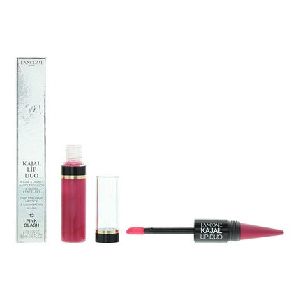 Lancome Lip Kajal Duo 12 Pink Clash Lipstick 27g And Illuminating Gloss 56ml