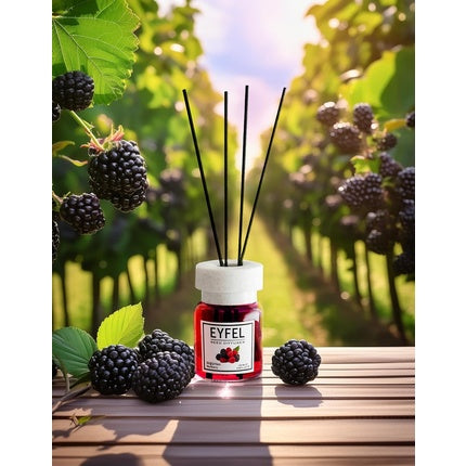Eyfel Blackberry Reed Diffuser Set 4.05 Fl Oz