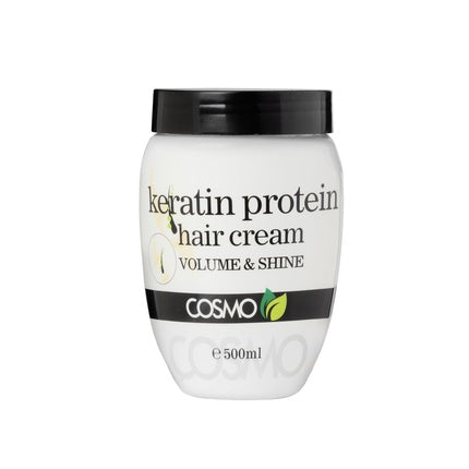 Cosmo Cosmetics Hair Cream Keratin Protein Volume & Shine 500ml
