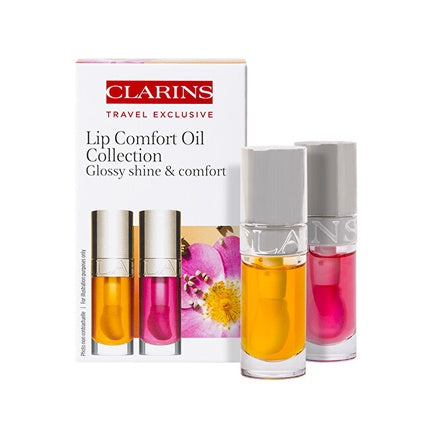 Clarins Lip Comfort Oil Collection Gift Set - 2 X 7 Ml