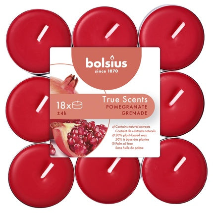 Bolsius True Scents Pomegranate Fragrance Candles