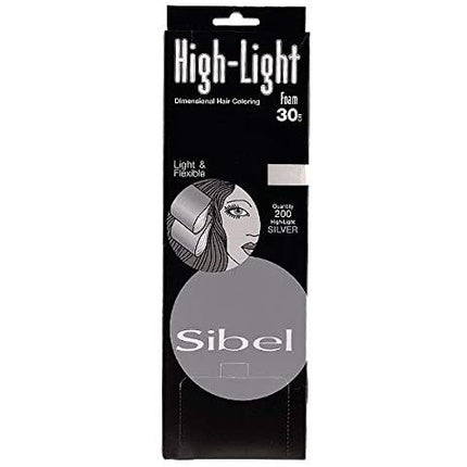 Sibel High-Light Foam Silver 30 x 9.5 cm