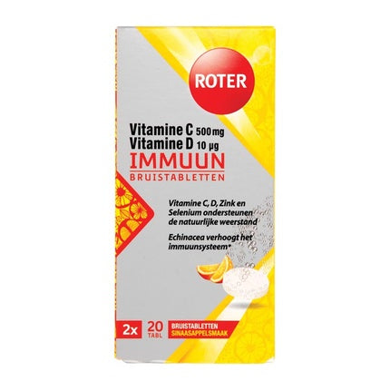 Roter Vitamin C Immune Effervescent