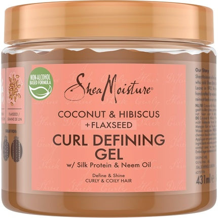 SheaMoisture Coconut & Hibiscus Defining Styling Gel 431ml