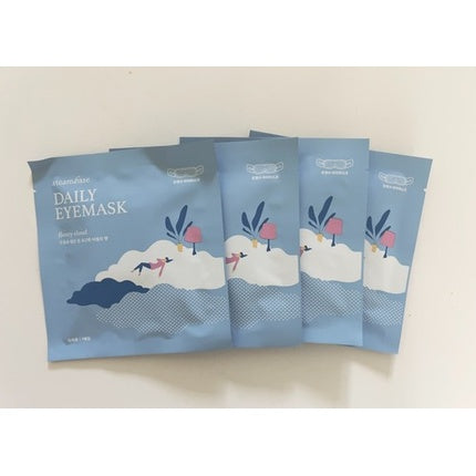 Steambase Daily Eye Mask Fleecy Cloud 4 Sheets K-Beauty K-Hotspring