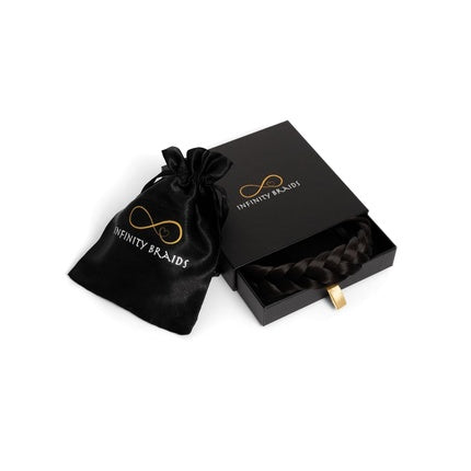 Infinity Braids Regular Braid Lizzy Espresso Smoke