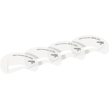 Clarissa Eyebrow Stencil Set 4 Pack