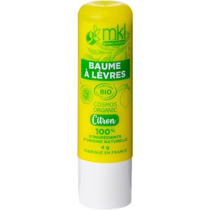 Mkl Green Nature Organic Lip Balm 4g - Lemon