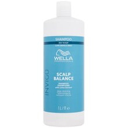 Wella Professionals Invigo Scalp Balance Deep Cleansing Shampoo For Oily Scalp 1000ml