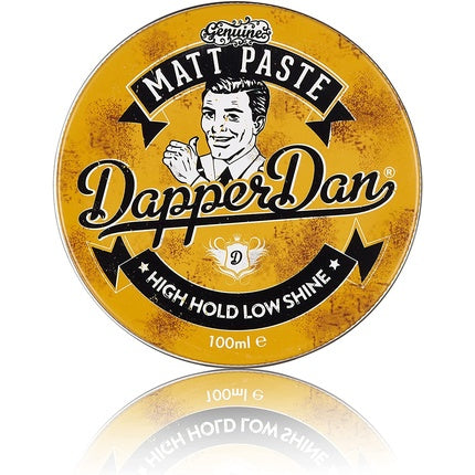 Dapper Dan Matt Texturised Styling Paste for a Versatile Strong Flexible Hold 100ml