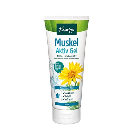Kneipp Muscle Activ Gel With Arnica Cooling Gel 200 Ml