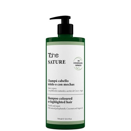 Tahe Nature Shampoo For Colored Or Highlighted Hair Sulfatefree 750ml
