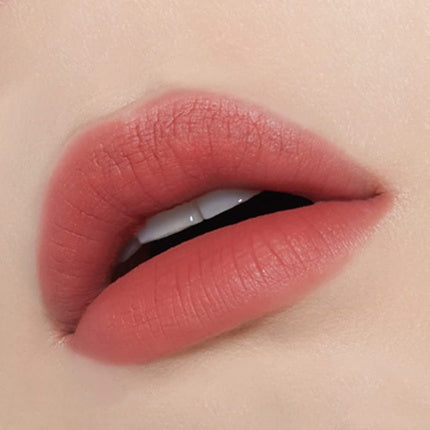 ETUDE Fixing Tint #12 Salmon Brick Long Lasting High Pigmented Liquid Lipstick Waterproof Lightweight Matte Finish Lip Stain Full Coverage